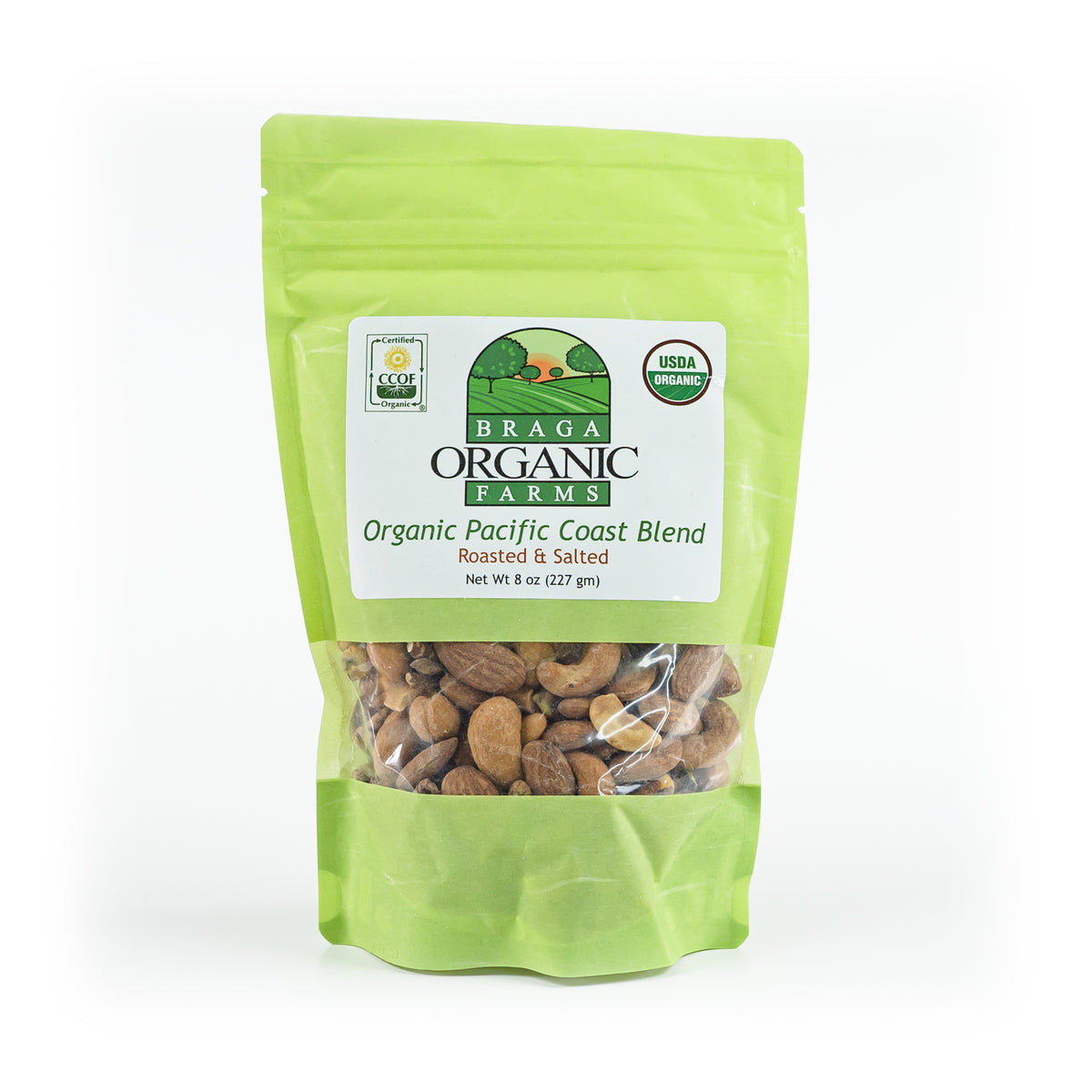12- 8 oz bags of Organic Pacific Coast Blend