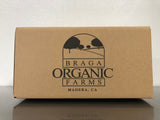 25 lbs Organic Non-Pareil Almonds